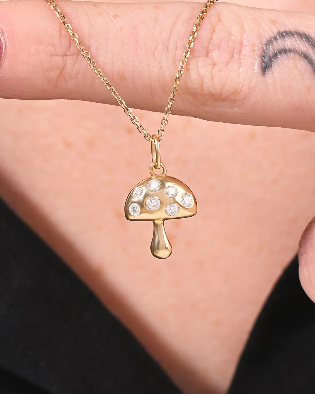 Little Mushroom Necklace - Image 2