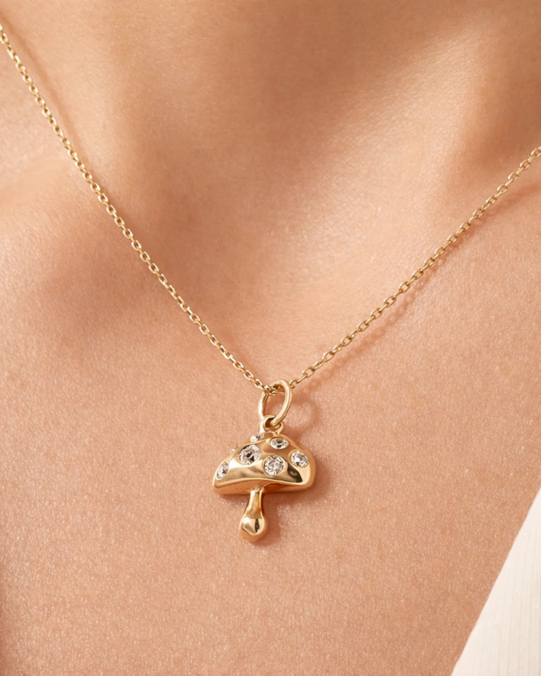 Little Mushroom Necklace - Image 3