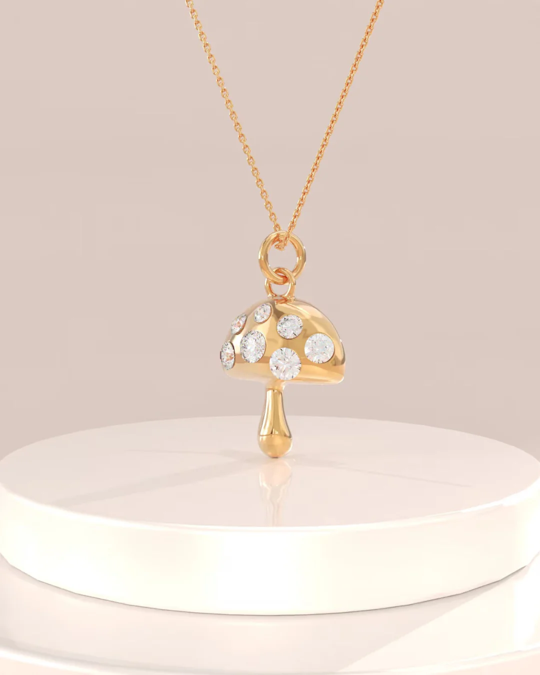 Little Mushroom Necklace - Image 4