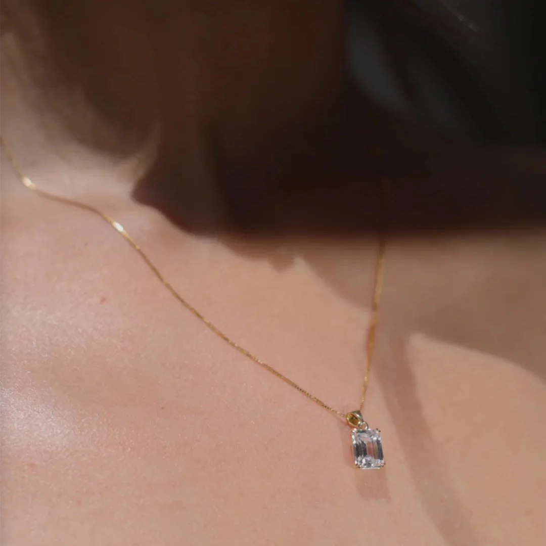 Love Me More White Zircon Necklace - Image 3