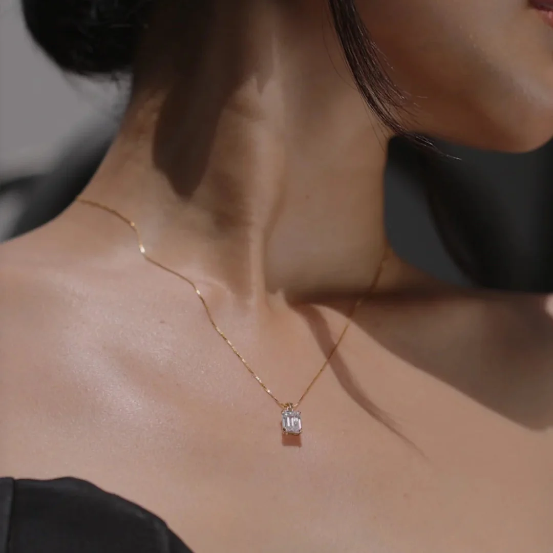 Love Me More White Zircon Necklace - Image 4