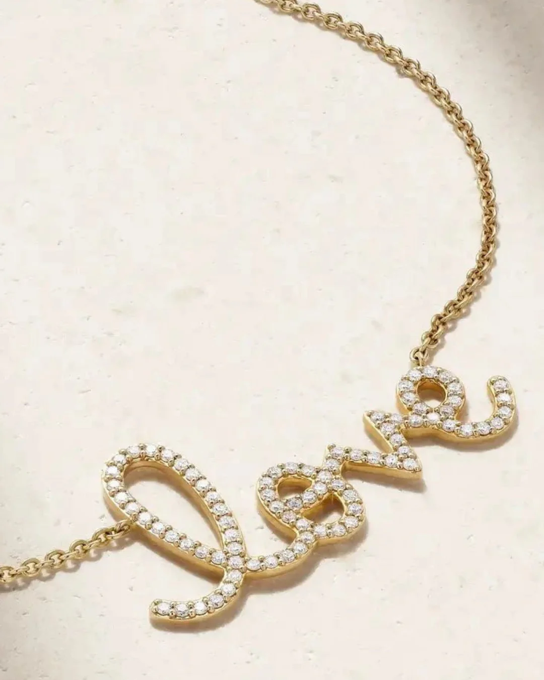 Love White Zircon Necklace - Image 5