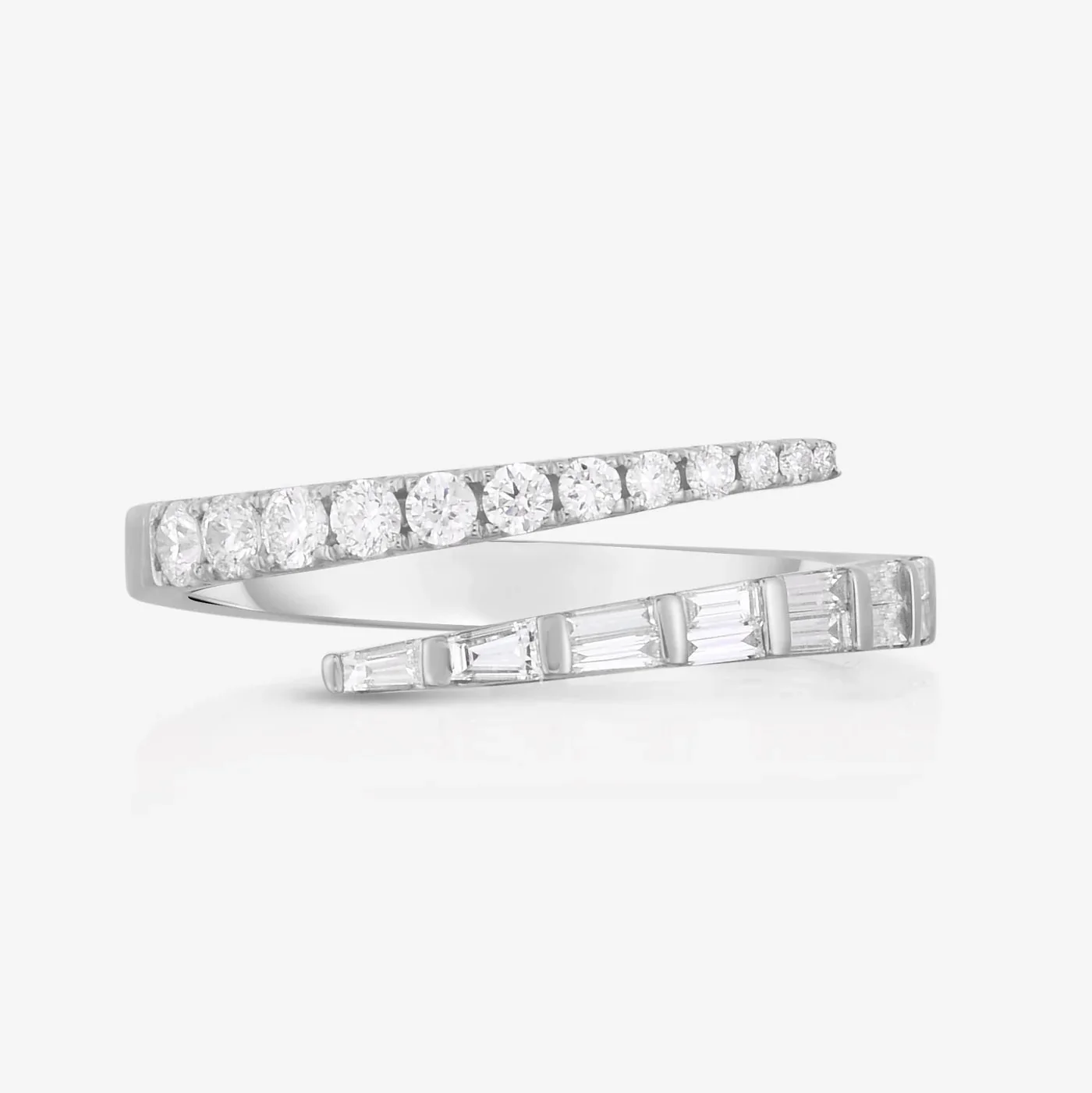 Diva Spark Zircon Silver Ring - Image 4