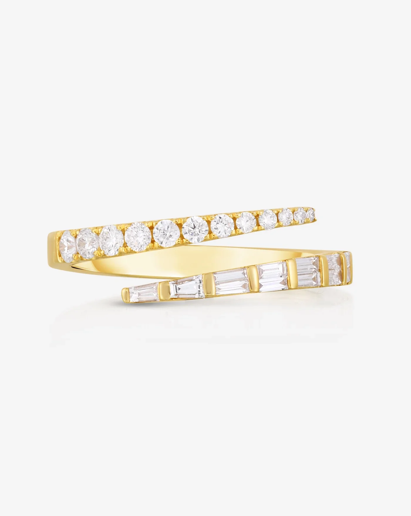 Diva Spark Zircon Ring Gold Plating - Image 3