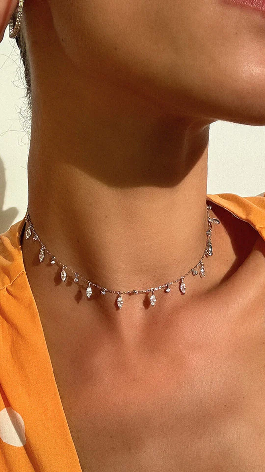 Diva Marquise Adjustable Necklace - Image 2