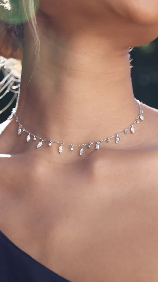 Diva Marquise Adjustable Necklace - Image 3