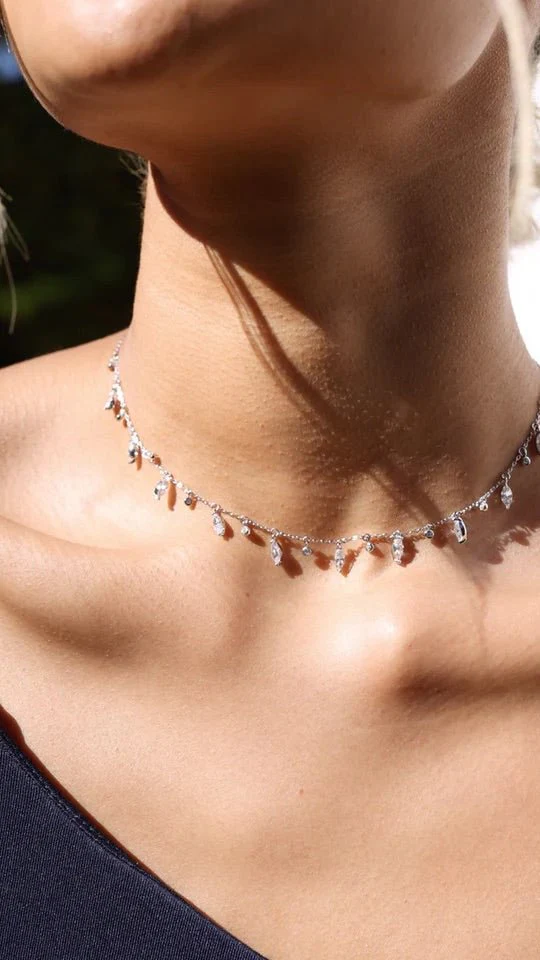 Diva Marquise Adjustable Necklace - Image 5