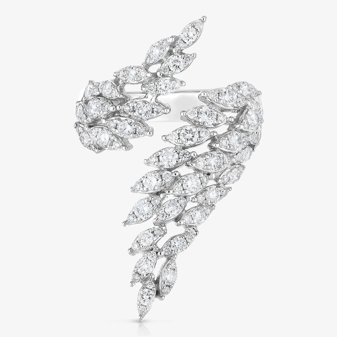 Angel Blooming Wrap Zircon Ring - Image 5