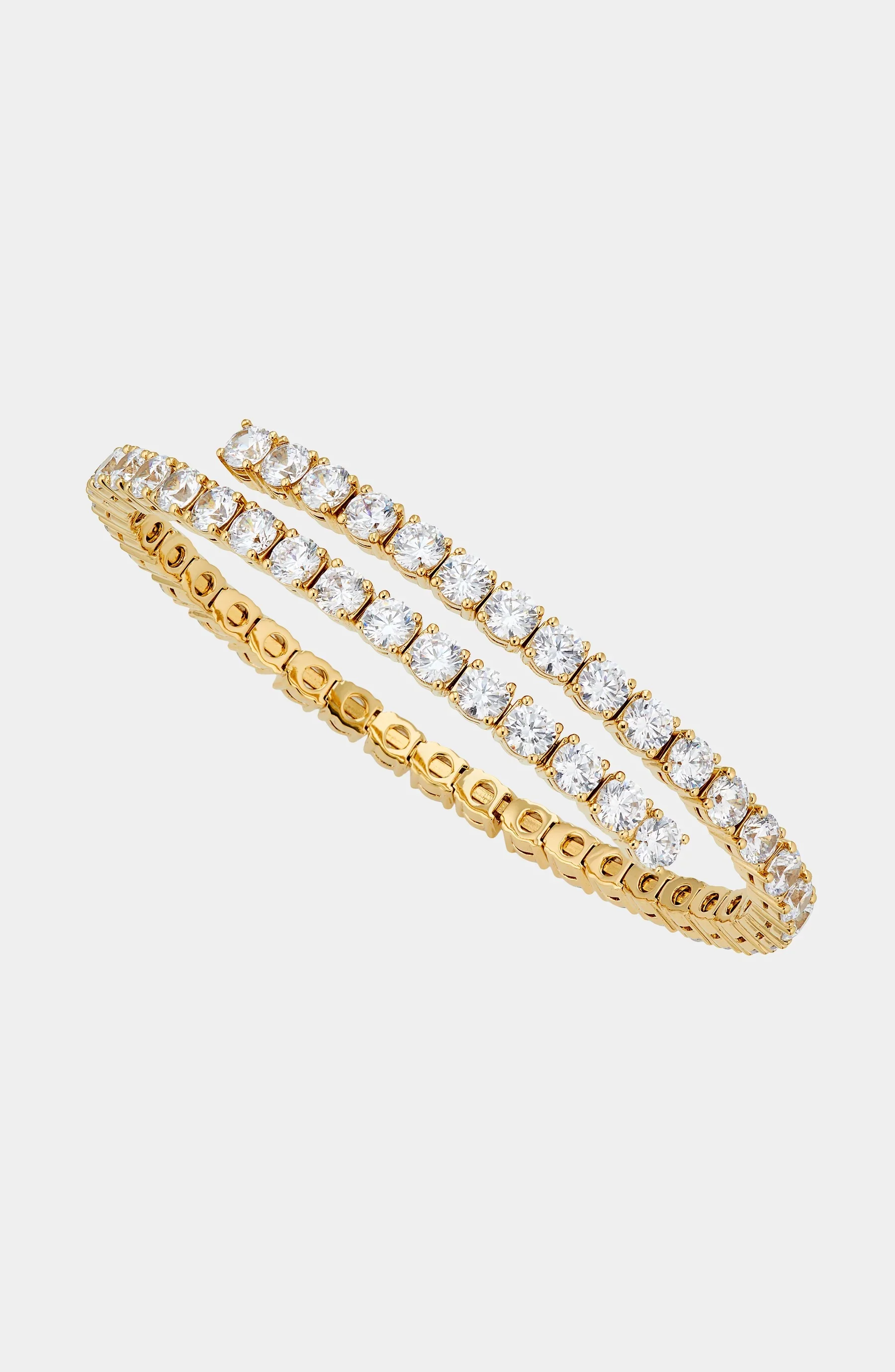 Adjustable 4mm Tennis Bangle - Image 2