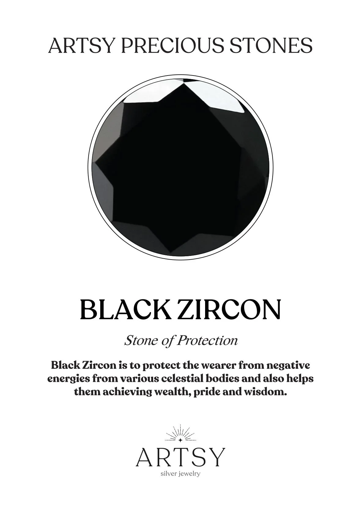 Black Onyx Men's Pendant - Image 8