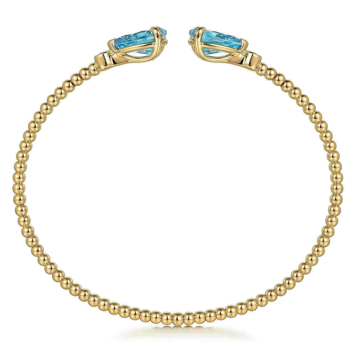 Mermaid Aquamarine Bangle - Image 4