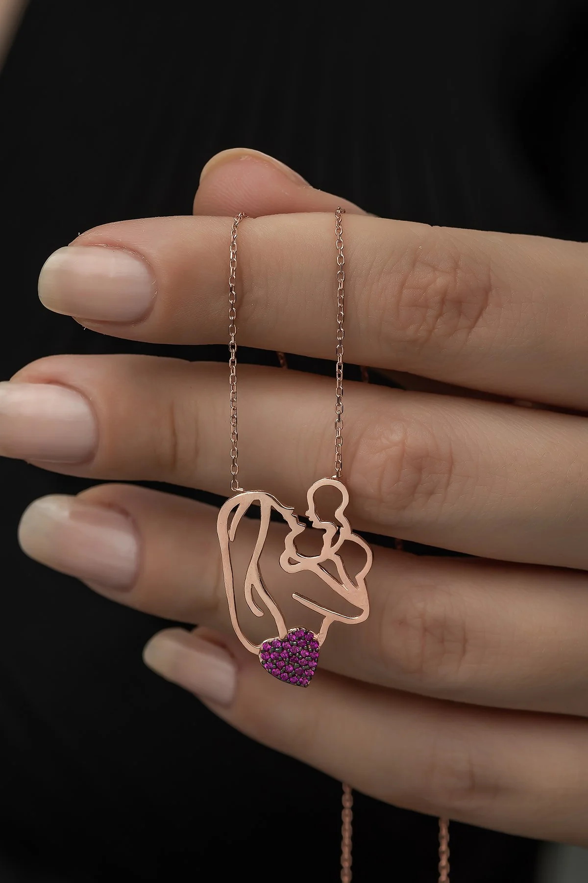 Mom Love Necklace - Image 3