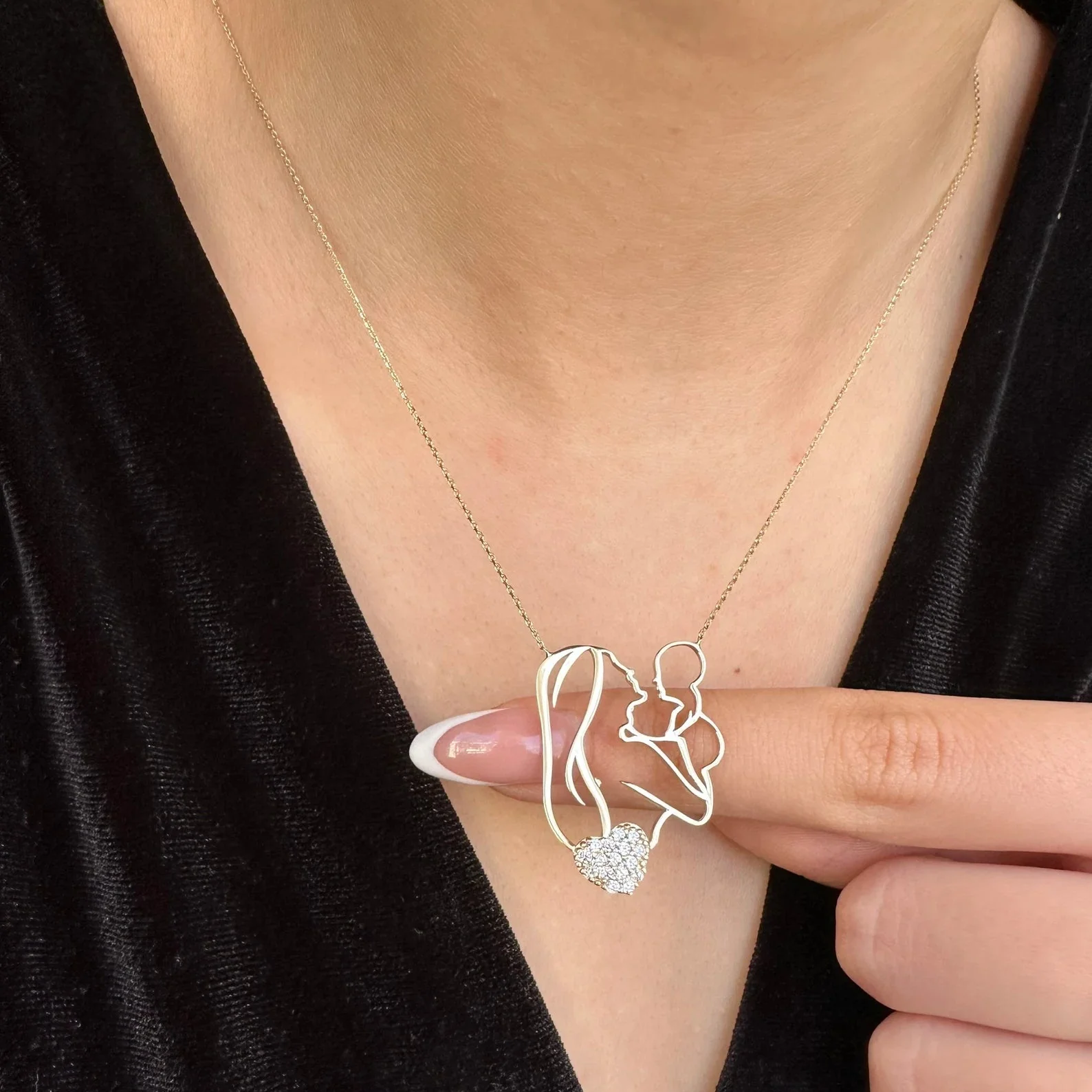 Unbreakable Bond Mom Necklace - Image 4