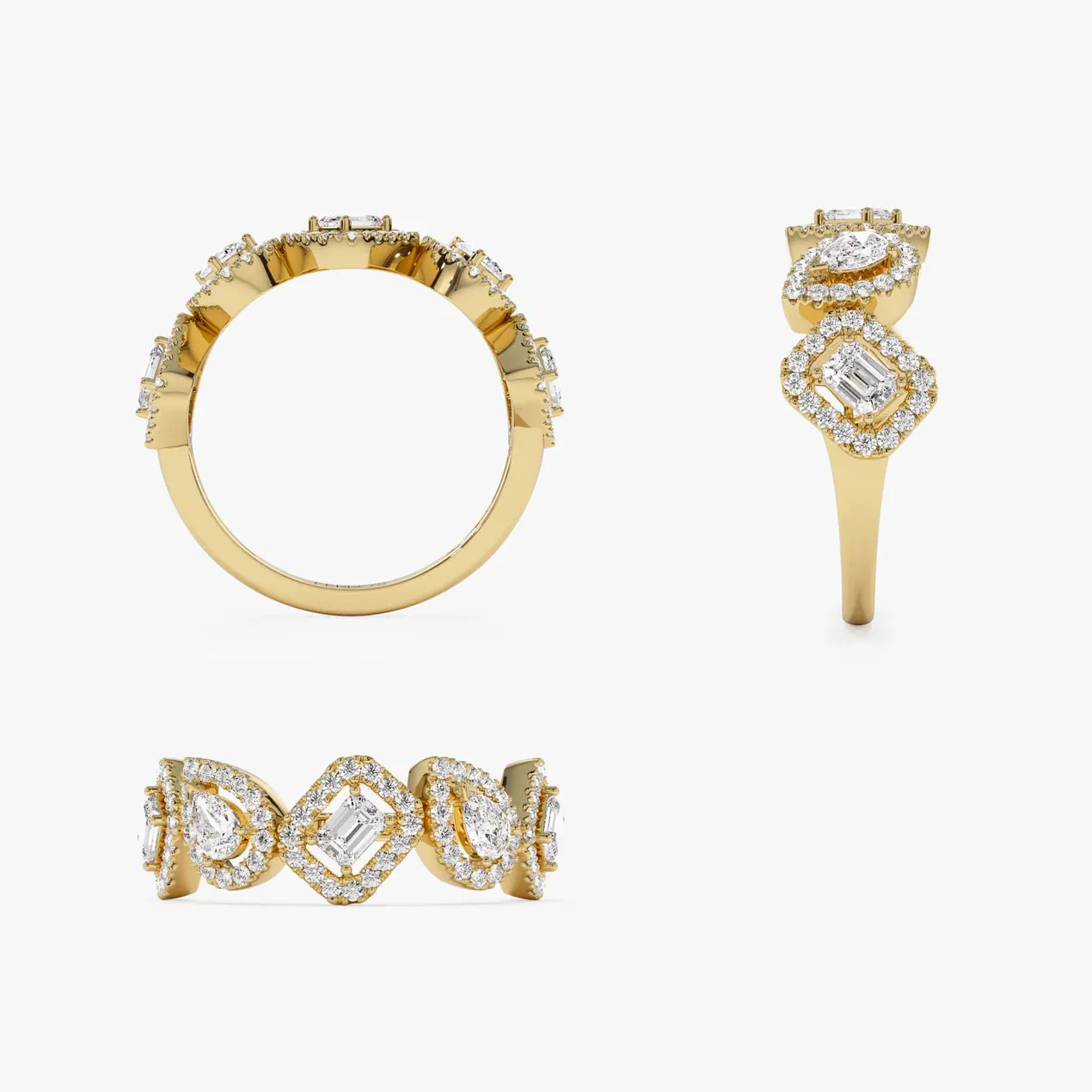 Multi Shaped Ring - Image 3