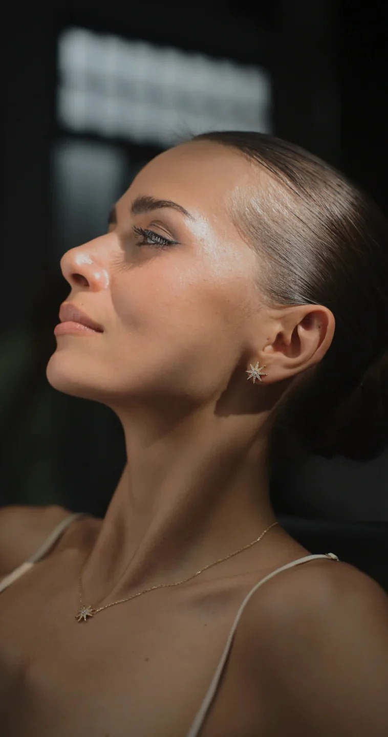 North Star Studs Gold Plating - Image 4