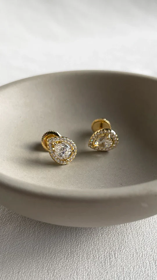 Swan Lake Gold Plated Earrings - Image 5