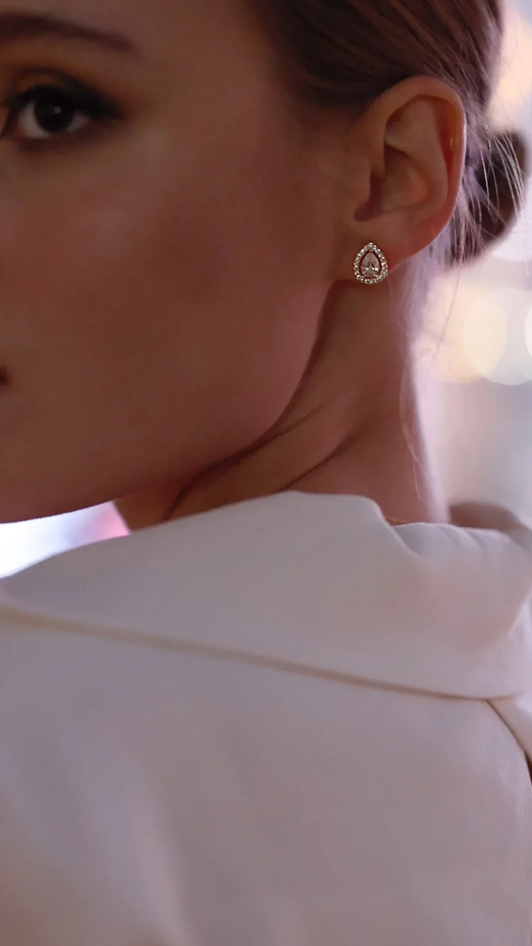Swan Lake Gold Plated Earrings - Image 6