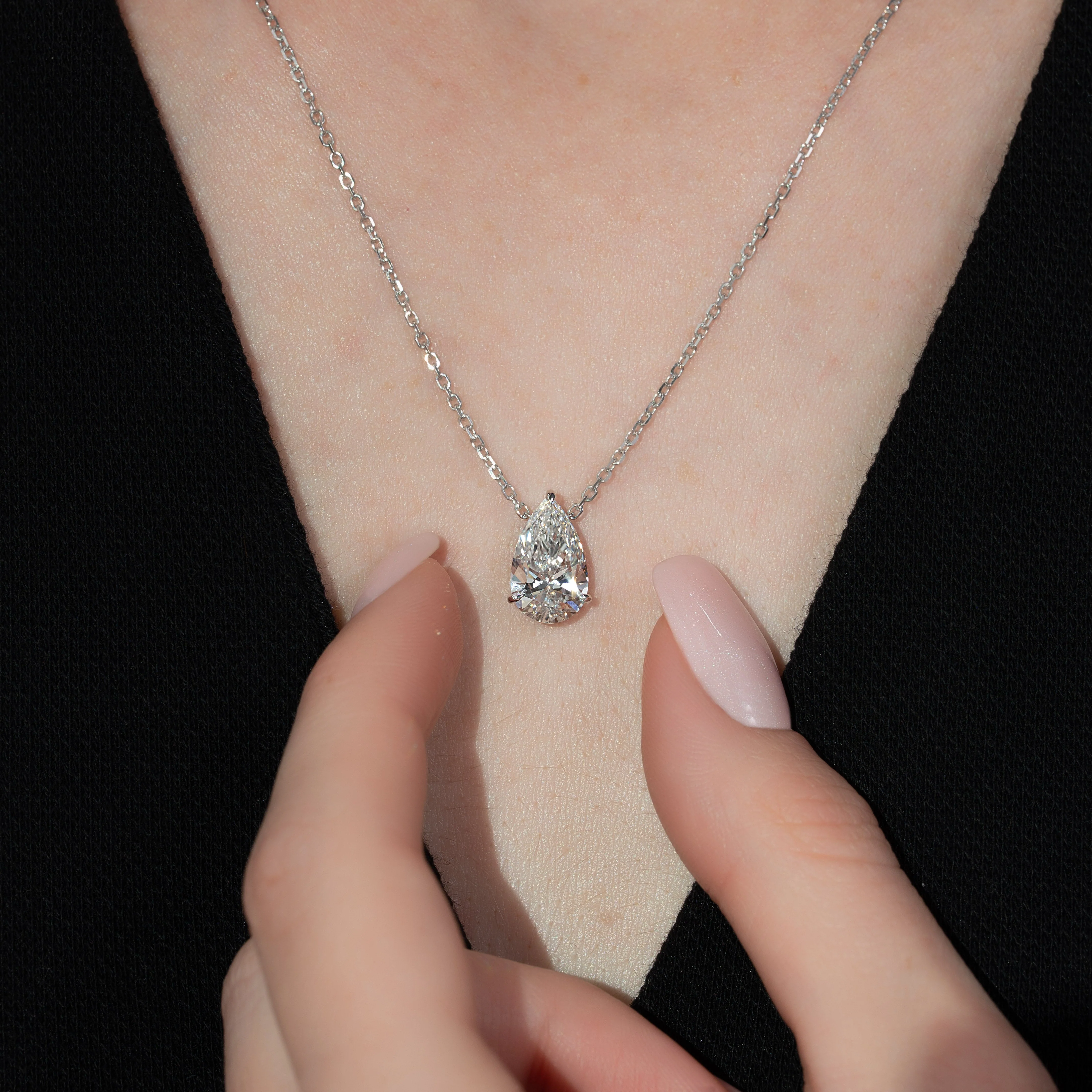 Pear Light Necklace - Image 3
