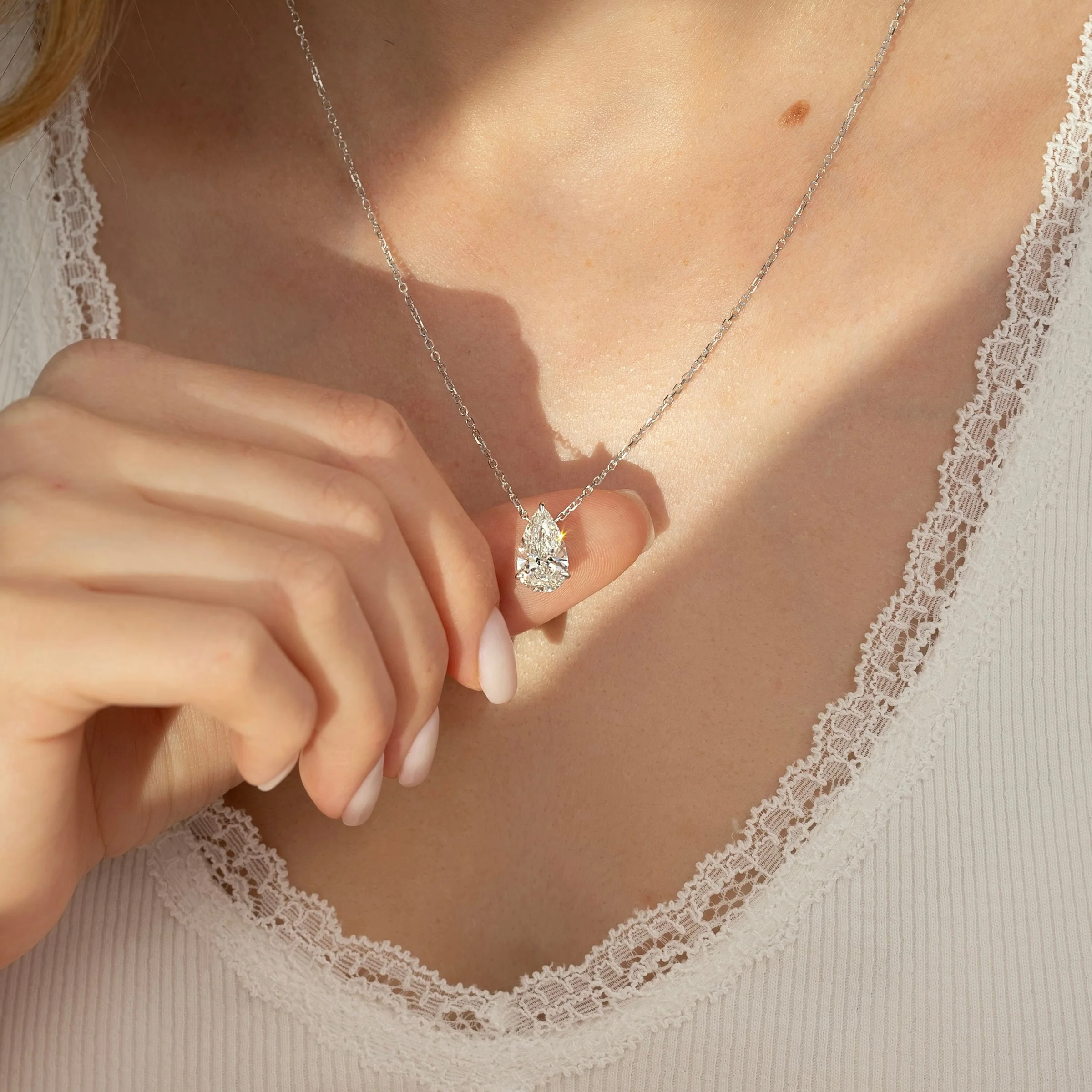 Pear Light Necklace - Image 5
