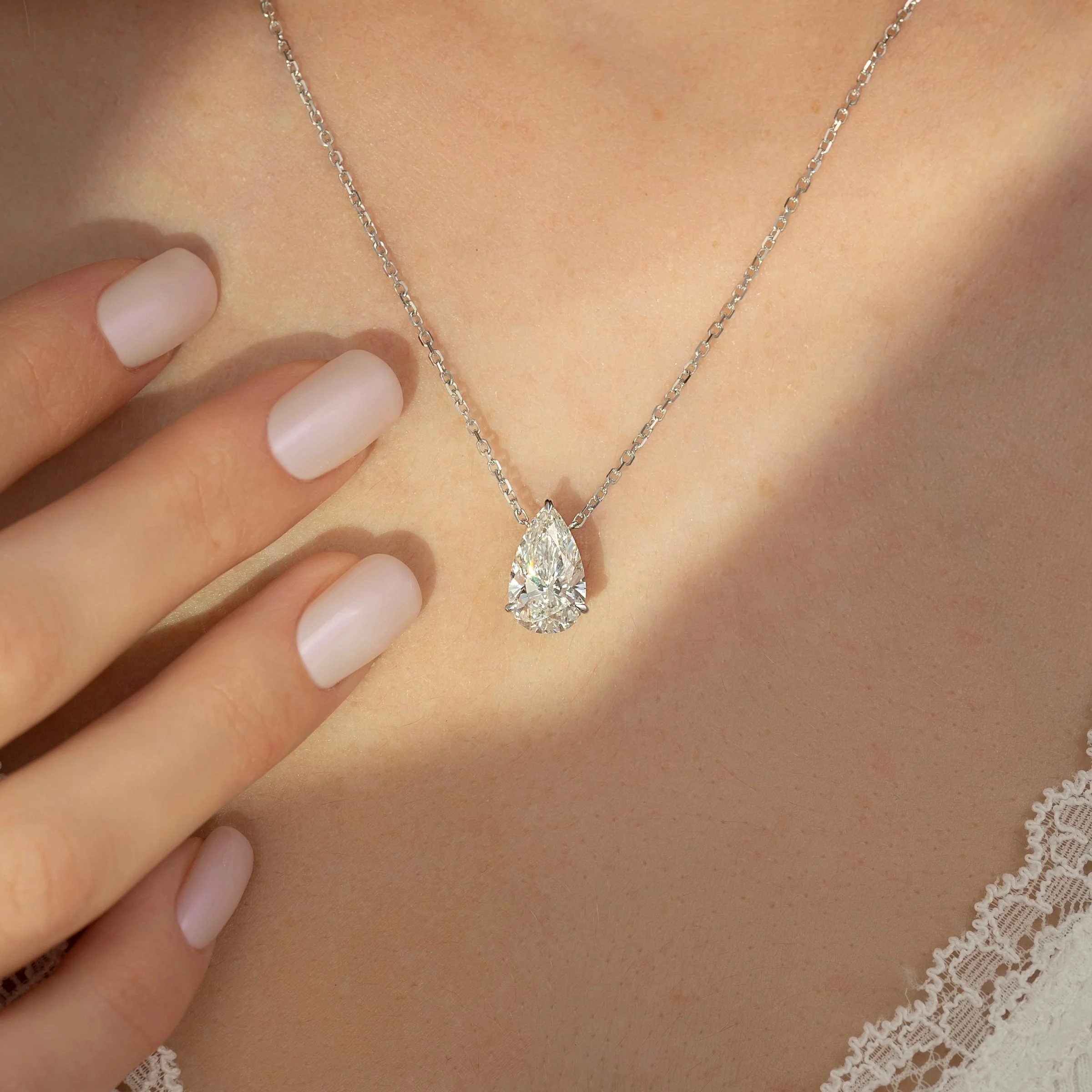 Pear Light Necklace - Image 6