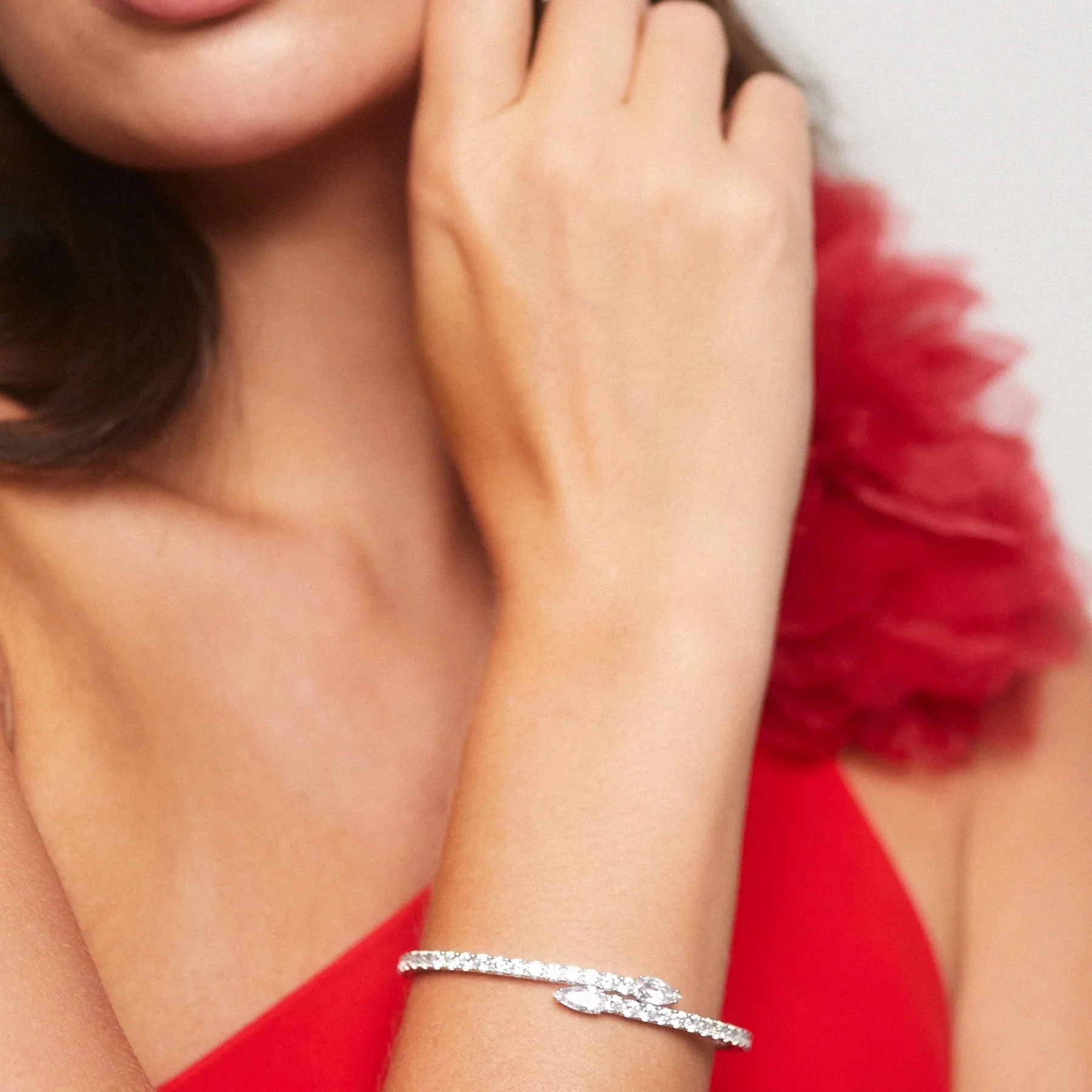 Selene Tennis Bangle - Image 4