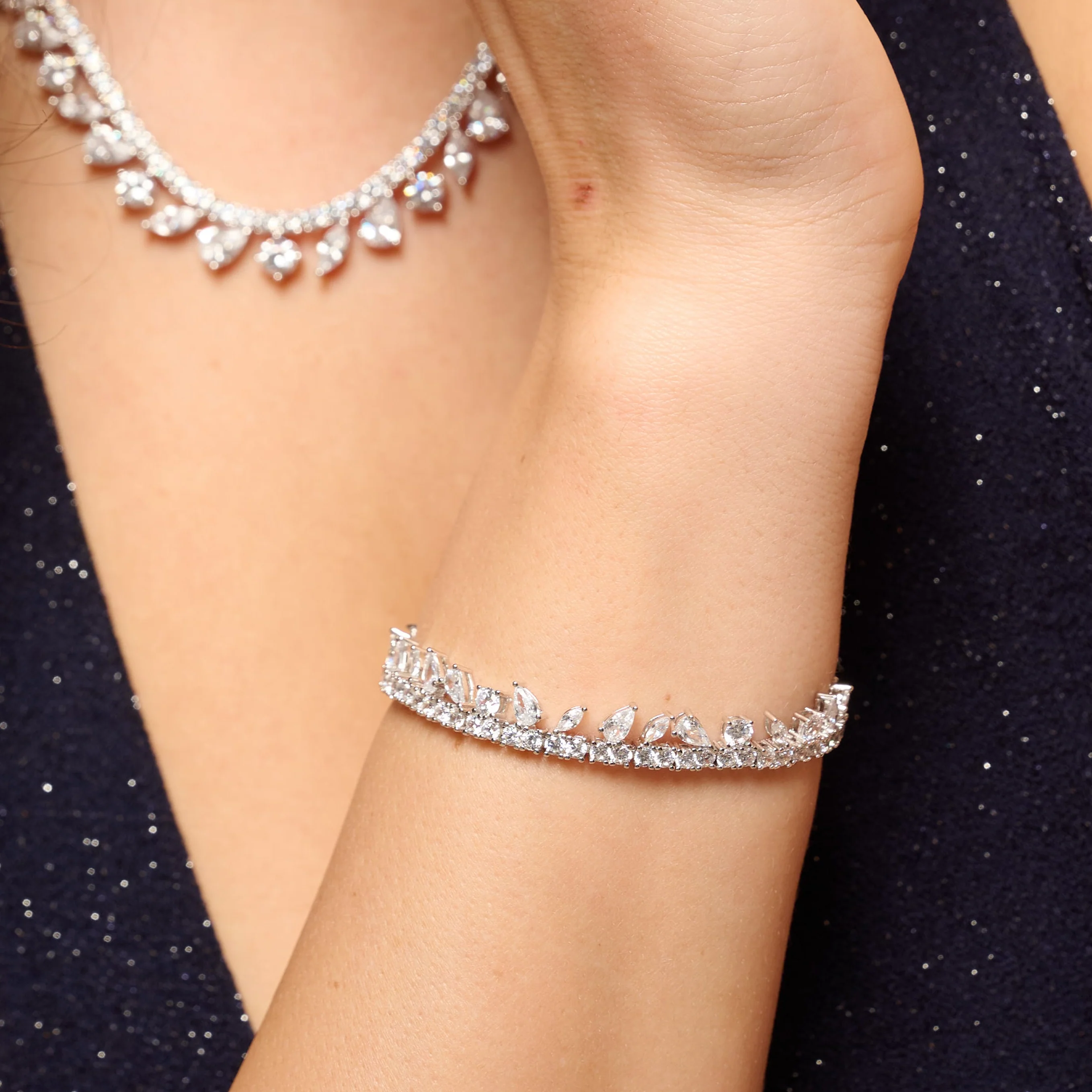 Icicle Silver Bracelet