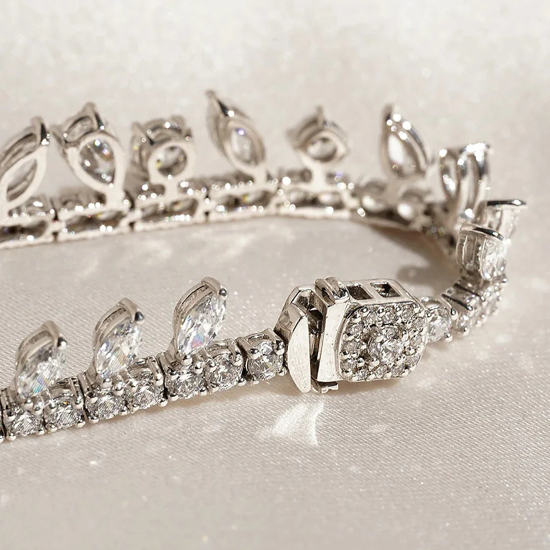 Icicle Silver Bracelet - Image 4
