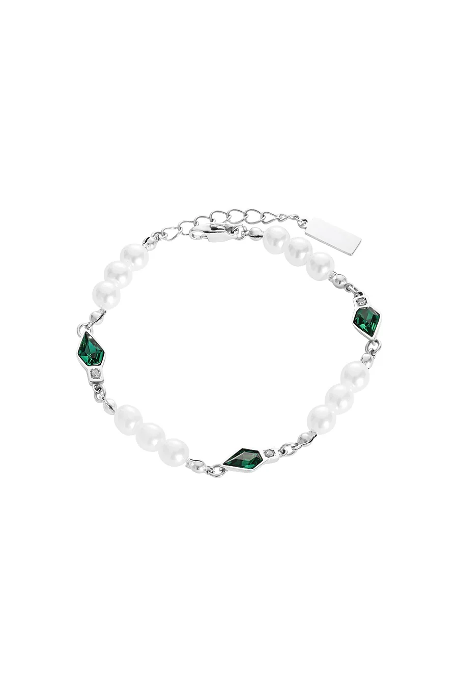 Emerald Pearl Men’s Bracelet - Image 3