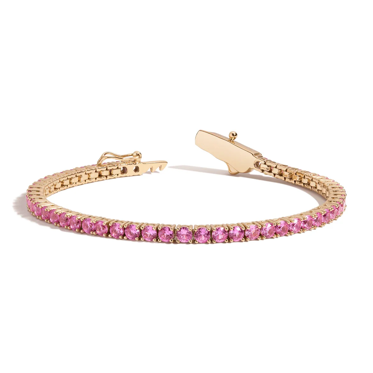 Pink Tennis Bracelet - Image 8
