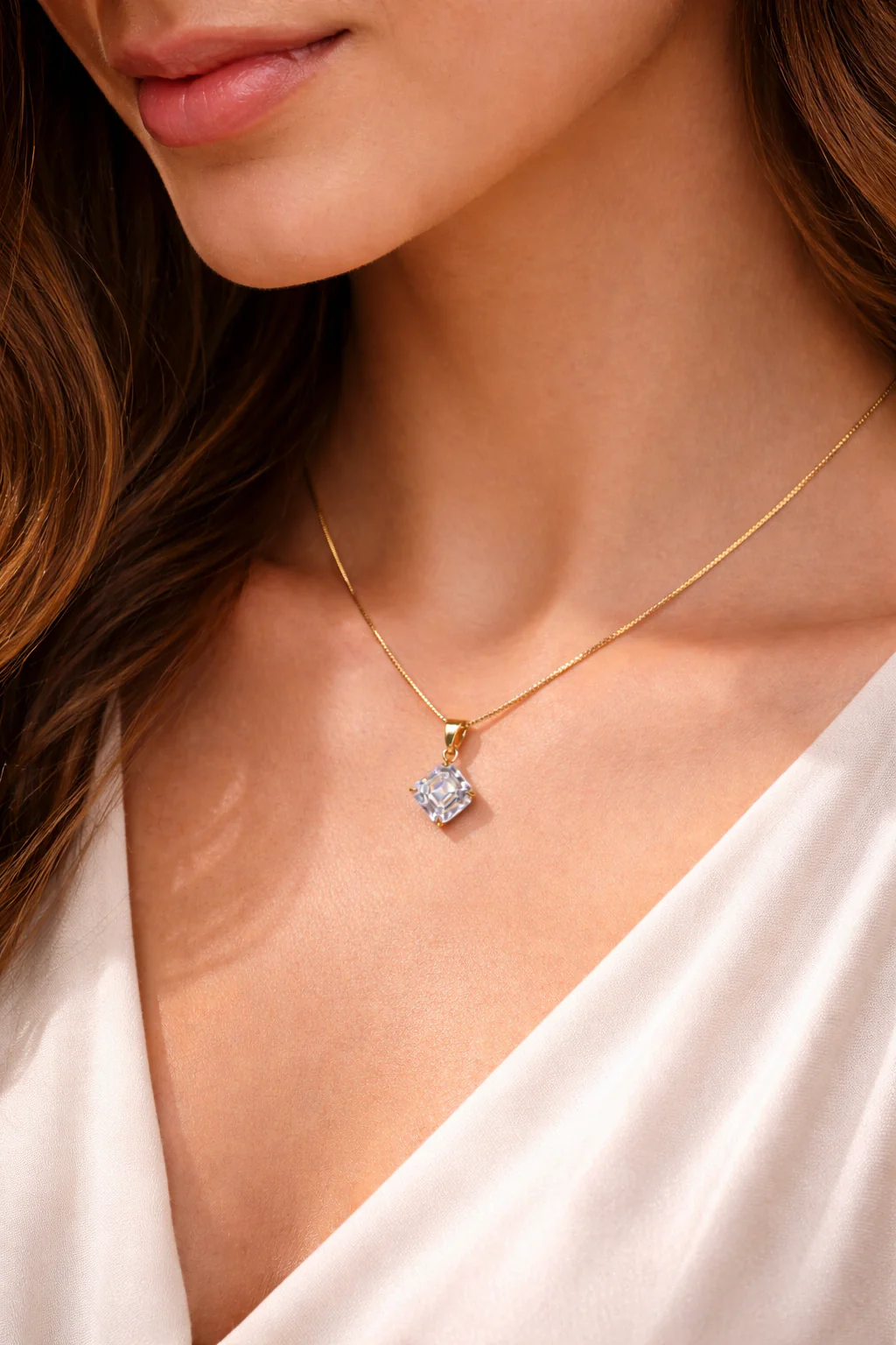 Princess Gold Plating Necklace - Image 3