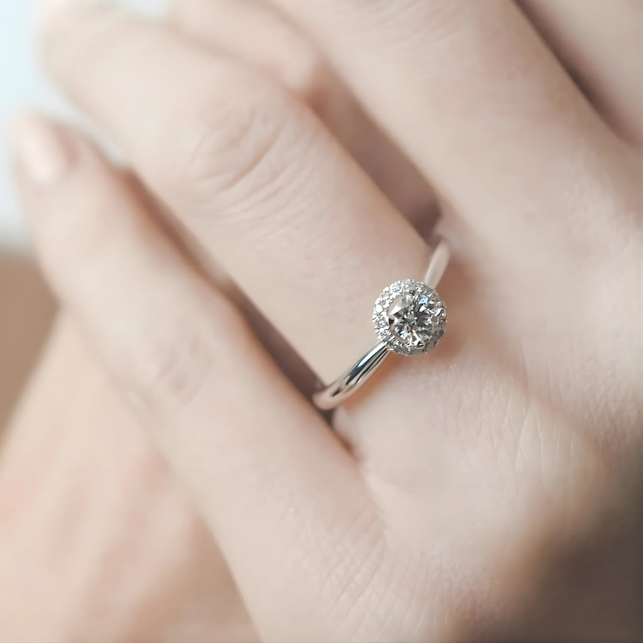 Promise Fancy Zircon Stone Silver Ring - Image 4