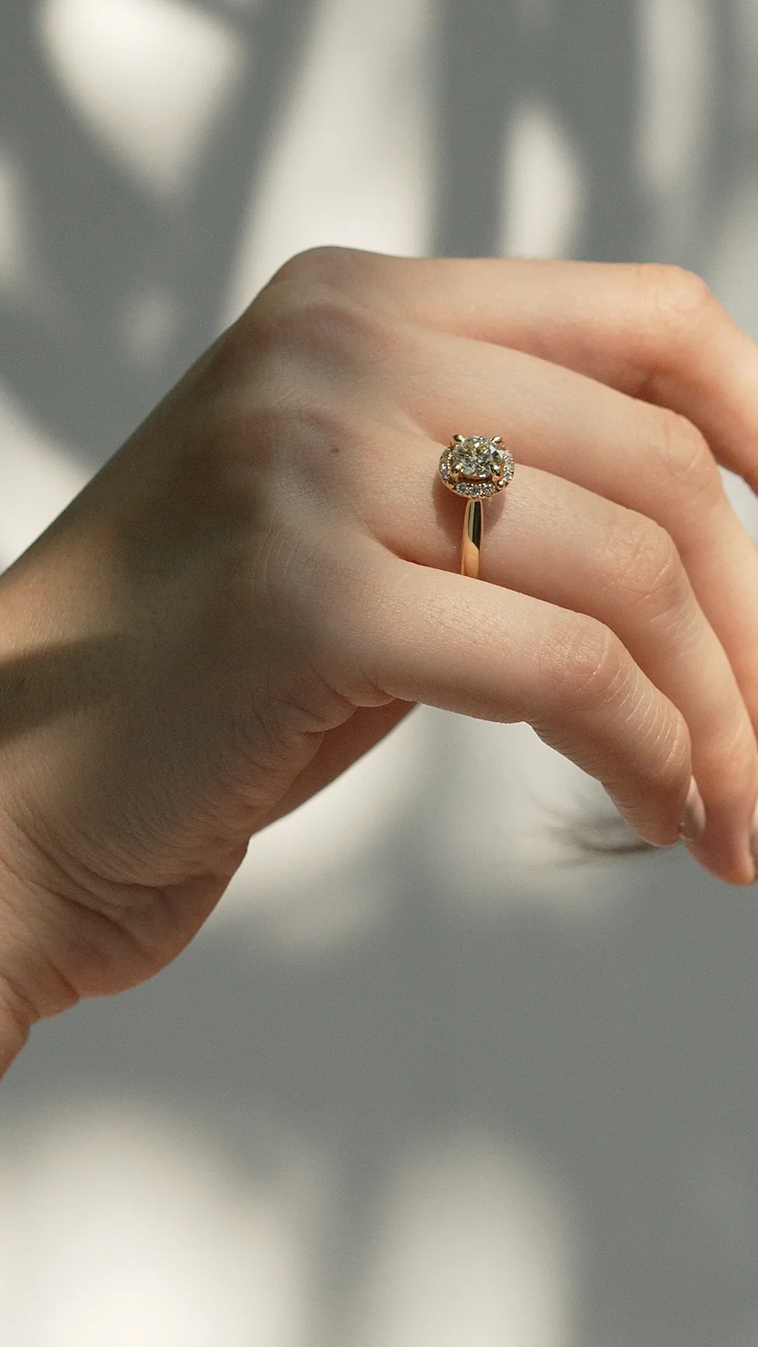 Promise Fancy Zircon Stone Gold Plated Ring - Image 4