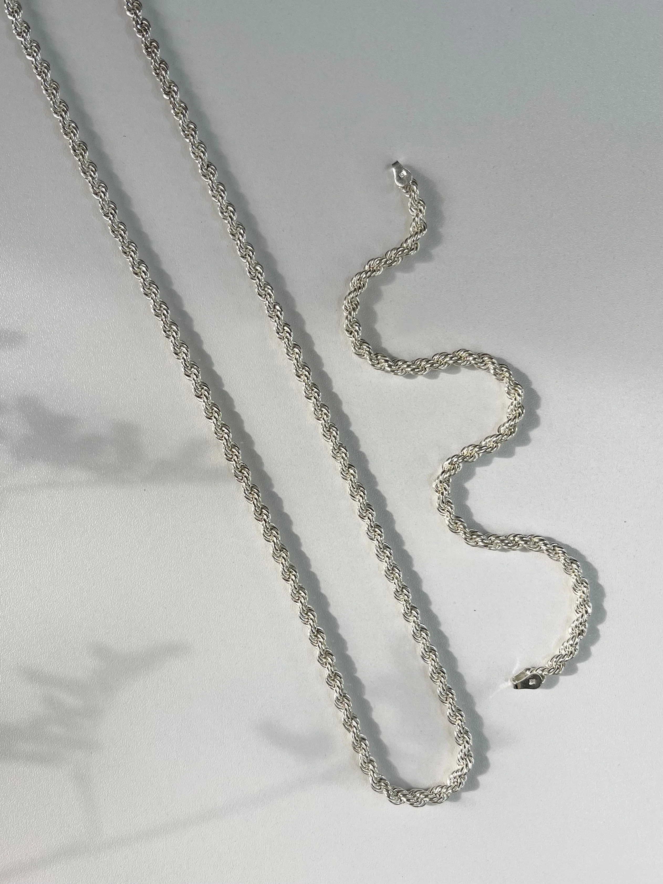 Rope Silver Bracelet - Image 7