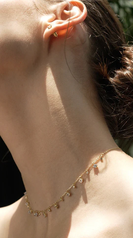 Sprinkles Zircon Adjustable choker - Image 4