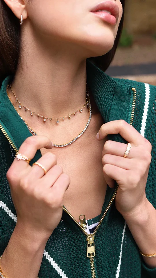 Sprinkles Zircon Adjustable choker - Image 8