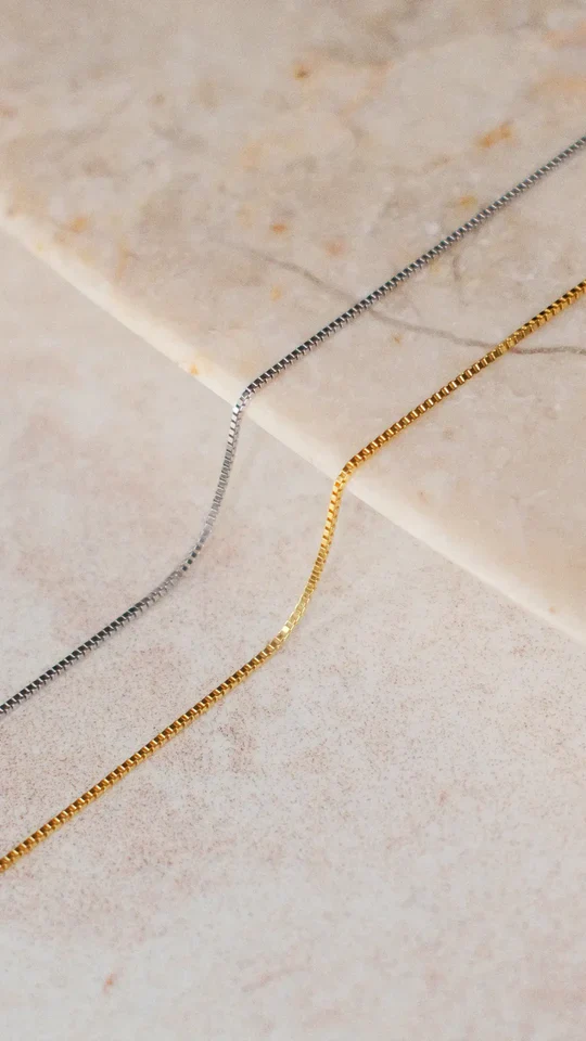 Sleek Box Chain Necklace