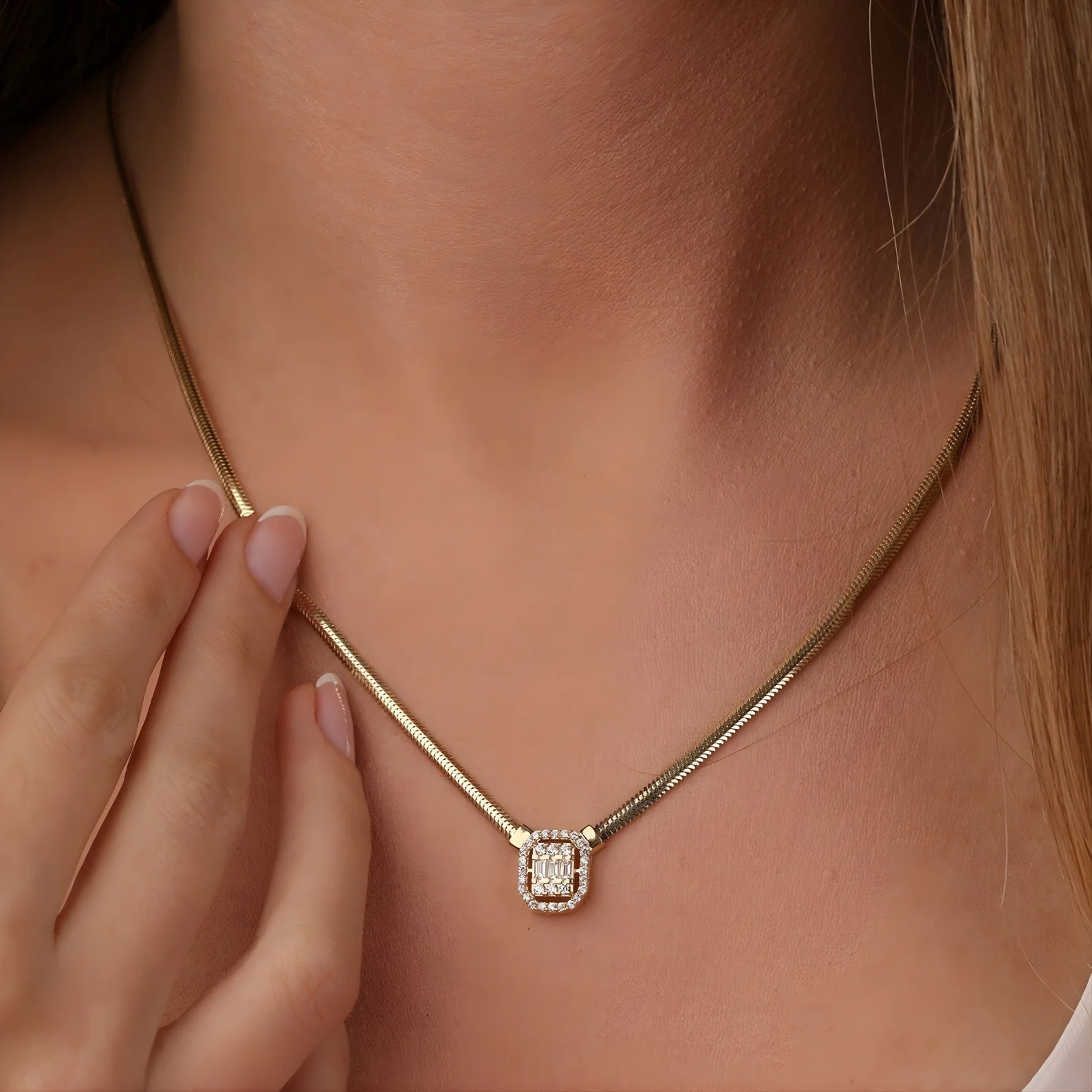 Snake Necklace & Bracelet Set - Image 7