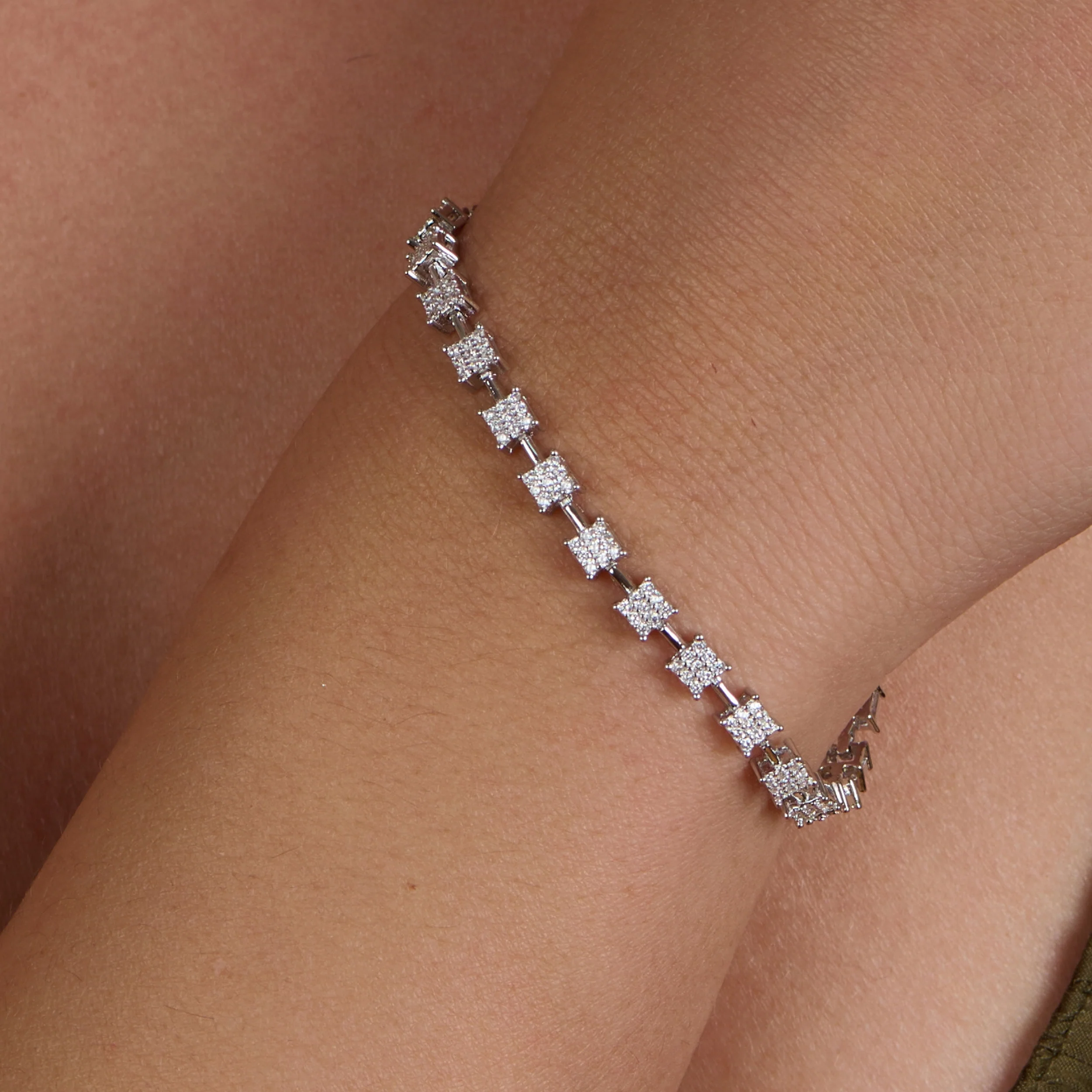 Square Link Bracelet - Image 2