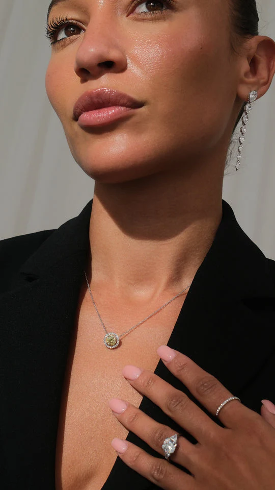 Sweet Dreams Yellow Zircon Necklace - Image 3