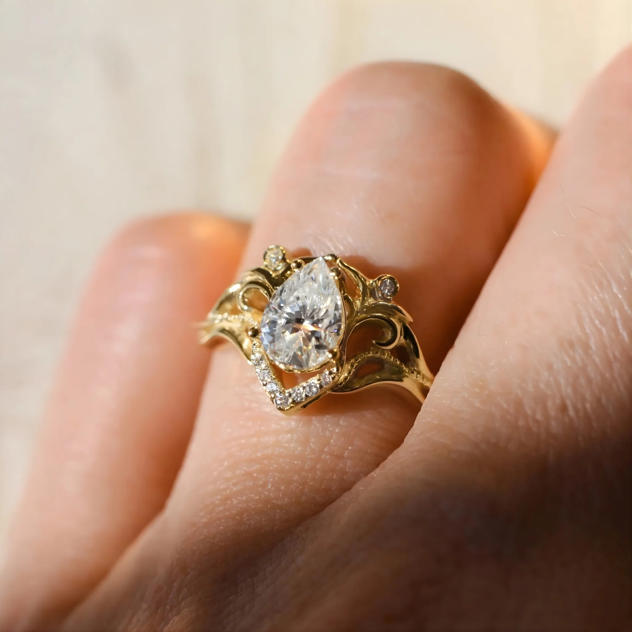Zircon Glaze Ring