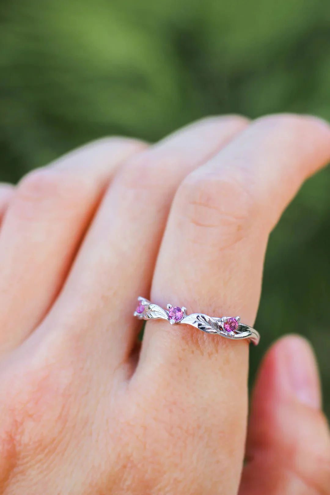 My Only One Pink Stones Ring - Image 4