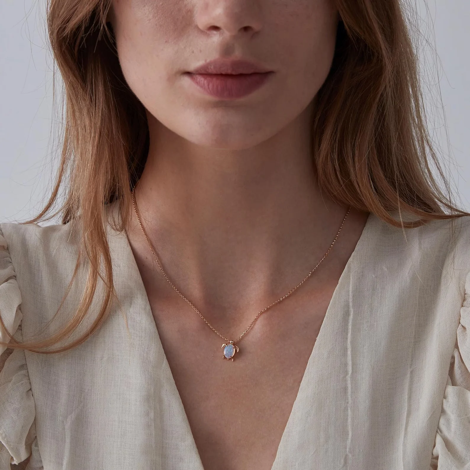Mer Opal Necklace & Bracelet Set - Image 5