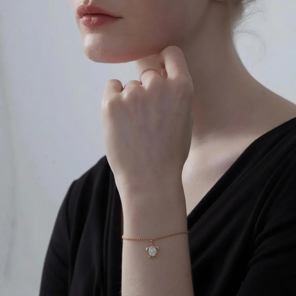 Tenytiny Turtle Opal Bracelet - Image 3
