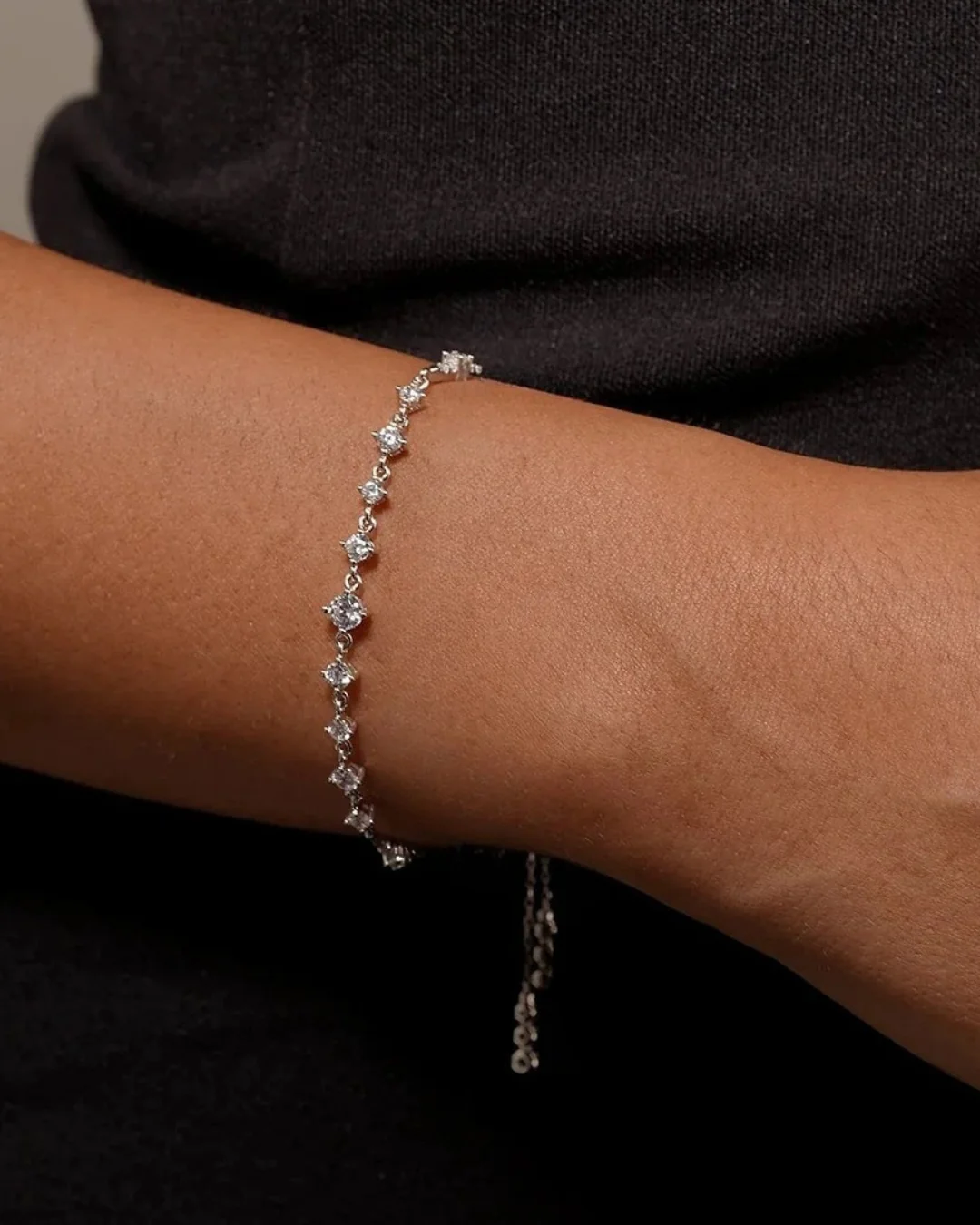 Twinkled Zircon Adjustable Bracelet - Image 4