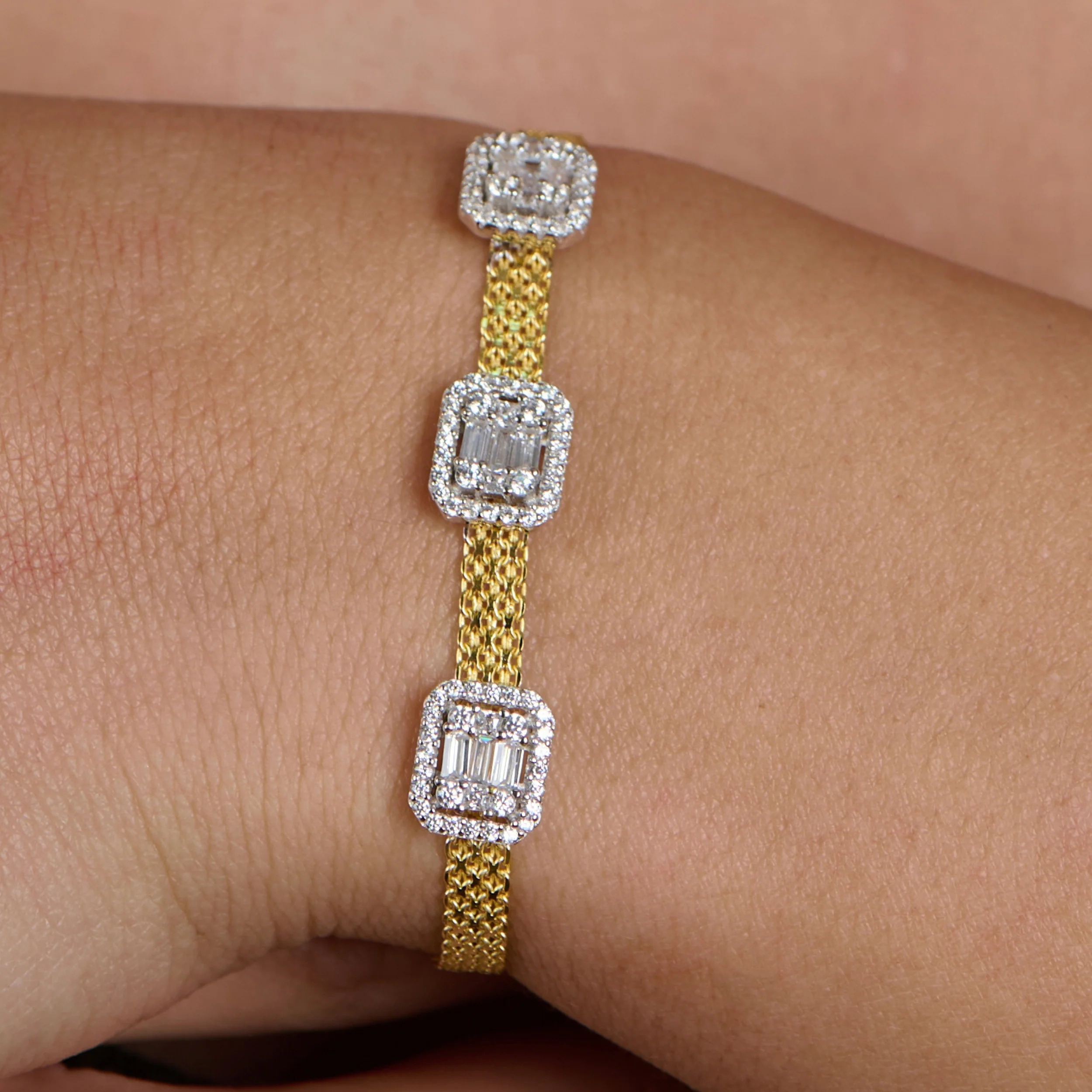 Two Tone Bracelet - Image 2