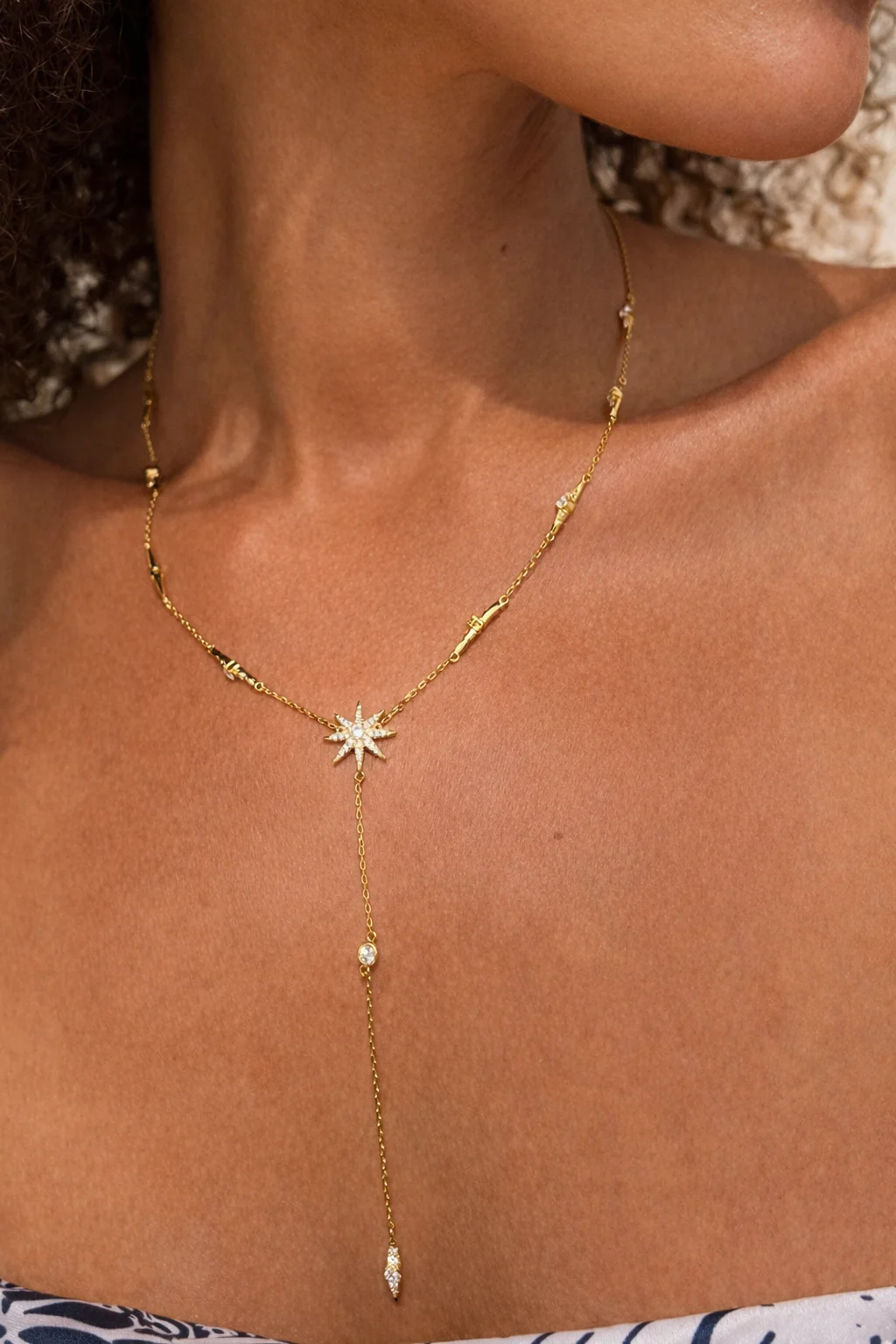 Under Moonlight Lariat Necklace - Image 3