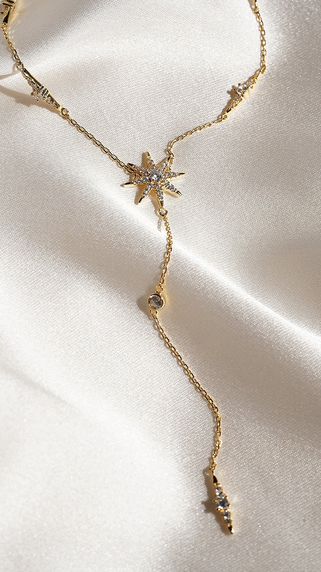 Under Moonlight Lariat Necklace - Image 4