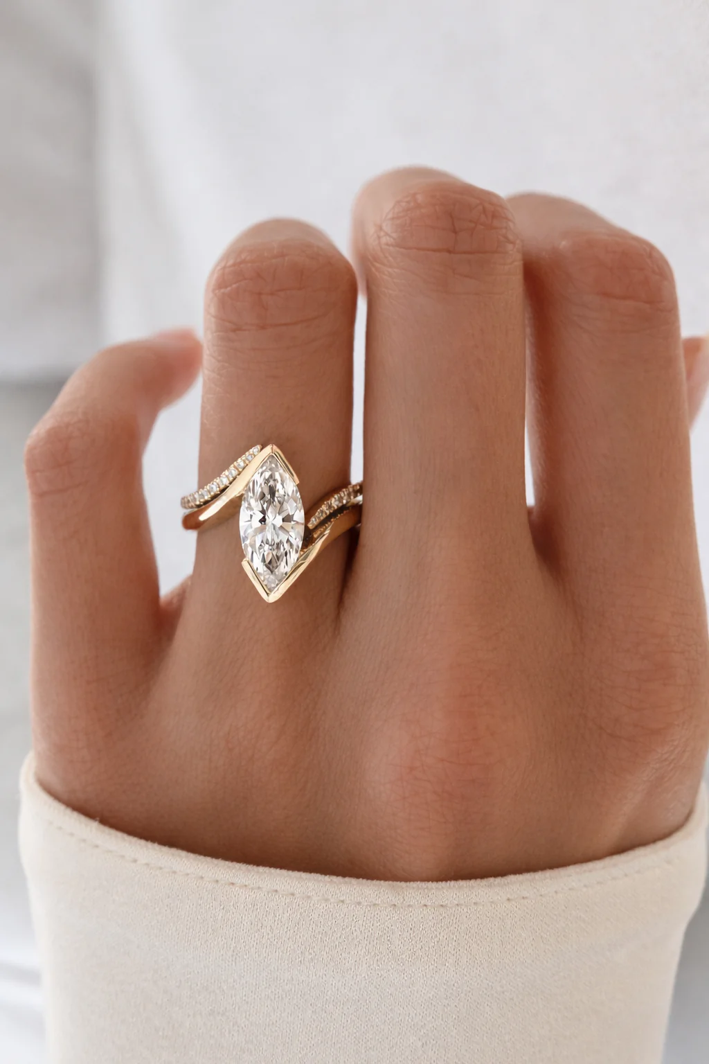 Golden Mirage Ring