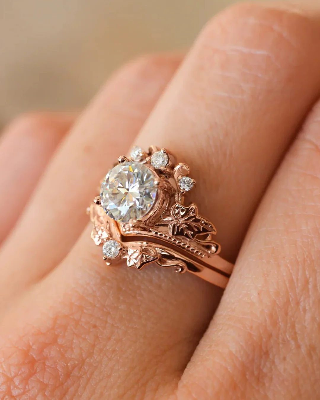 Victorian Art 2 Set Ring - Image 2