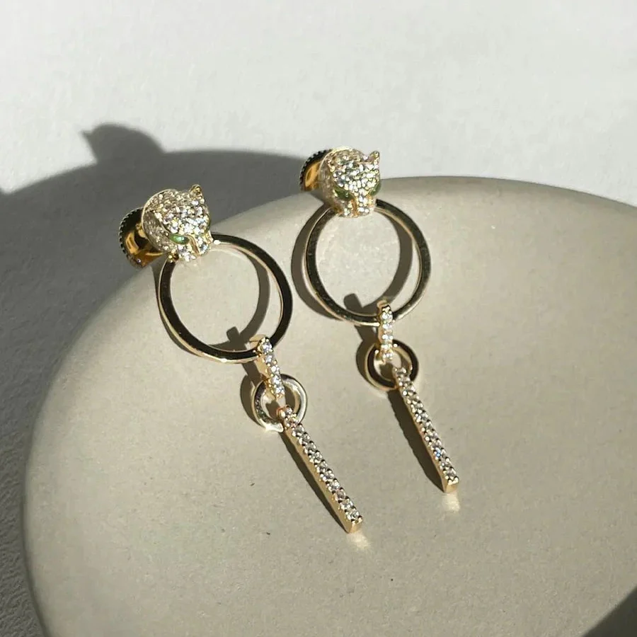 Wild Spark Earrings & Necklace Set - Image 3